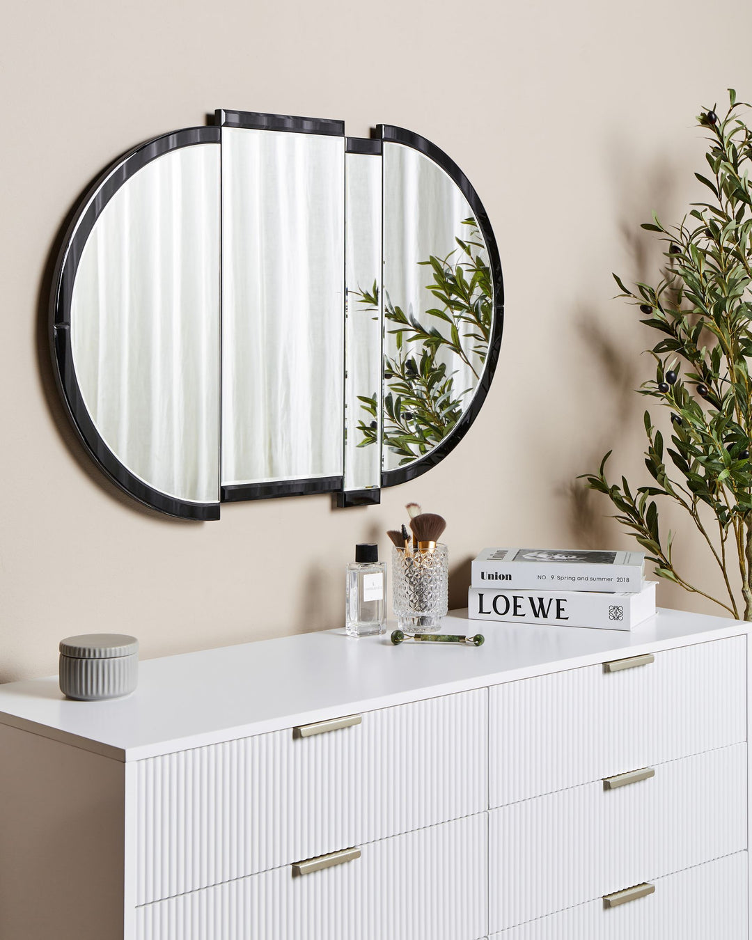 Wall Mirror Michery Black
