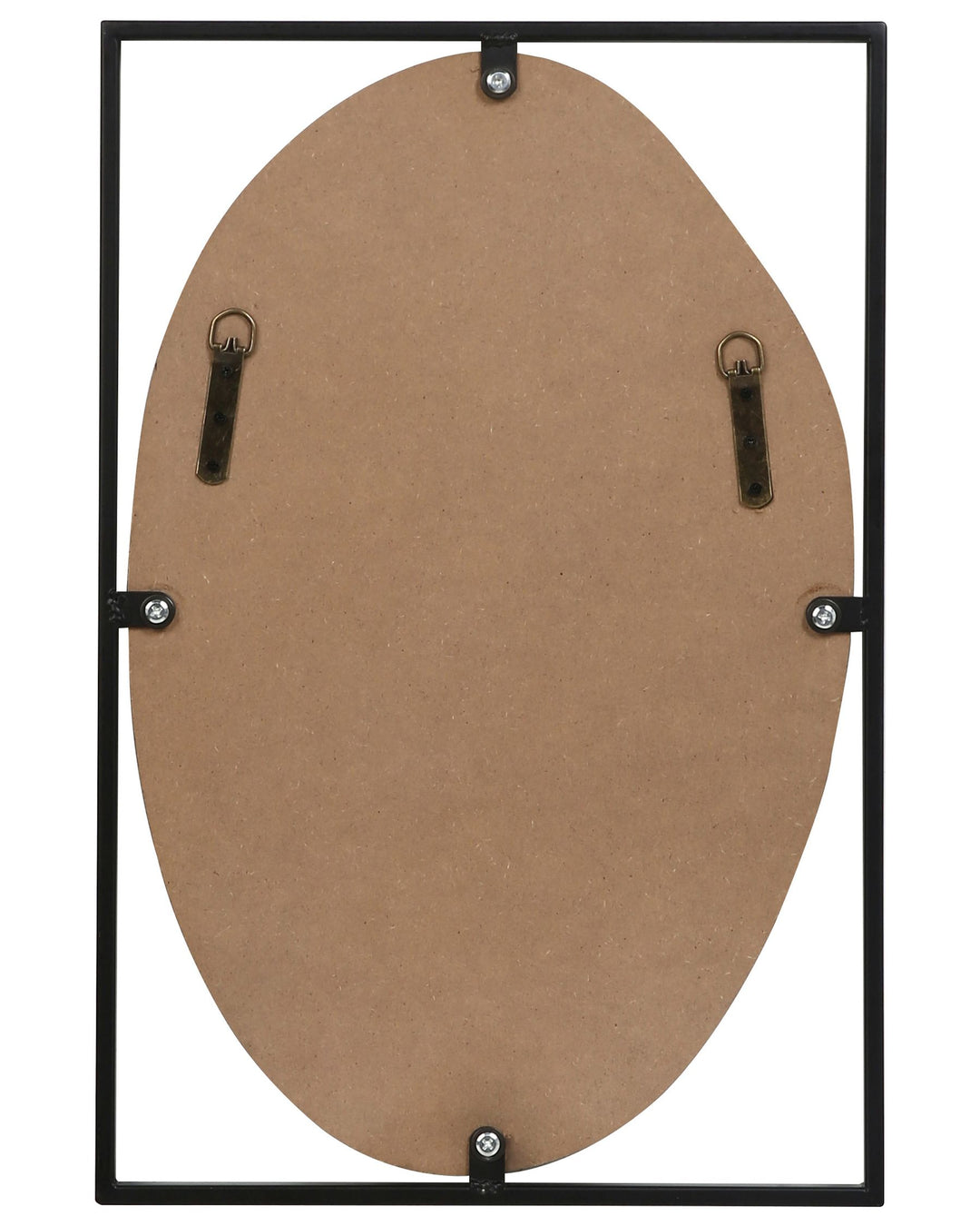Wall Mirror Nibelle Metal Black