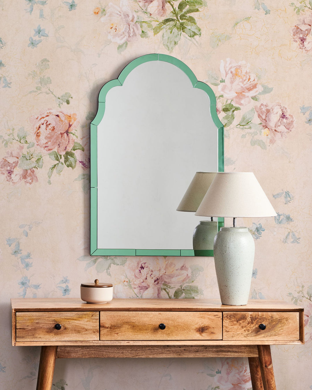 Wall Mirror Norville Green