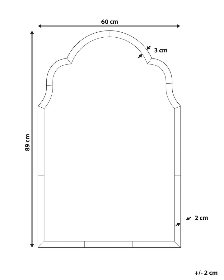 Wall Mirror Norville Green