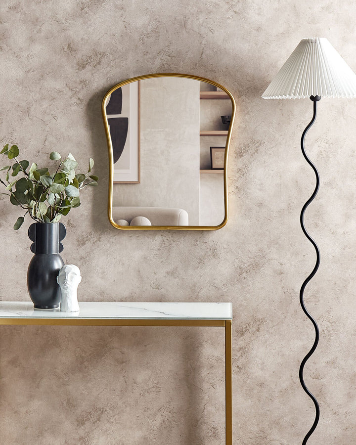 Wall Mirror Noth Metal Gold  