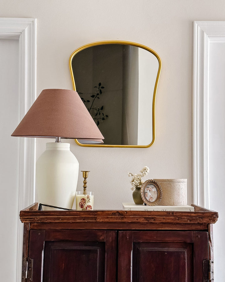 Wall Mirror Noth Metal Gold  
