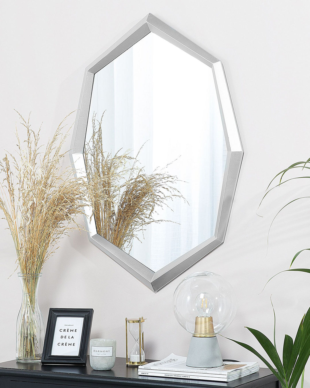 Wall Mirror Oeno Silver