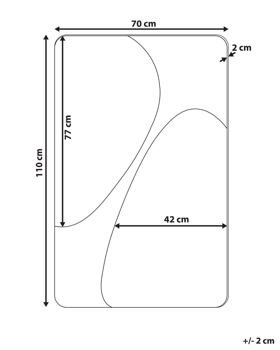 Wall Mirror Ormes Grey