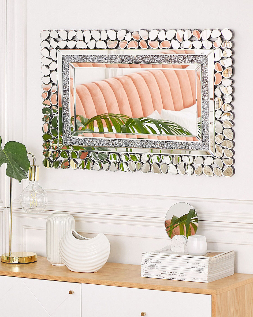 Wall Mirror Pabu Silver