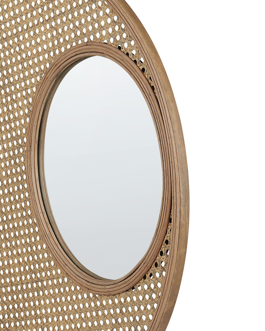 Wall Mirror Palau Rattan Natural