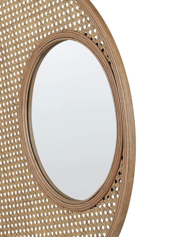 Wall Mirror Palau Rattan Natural