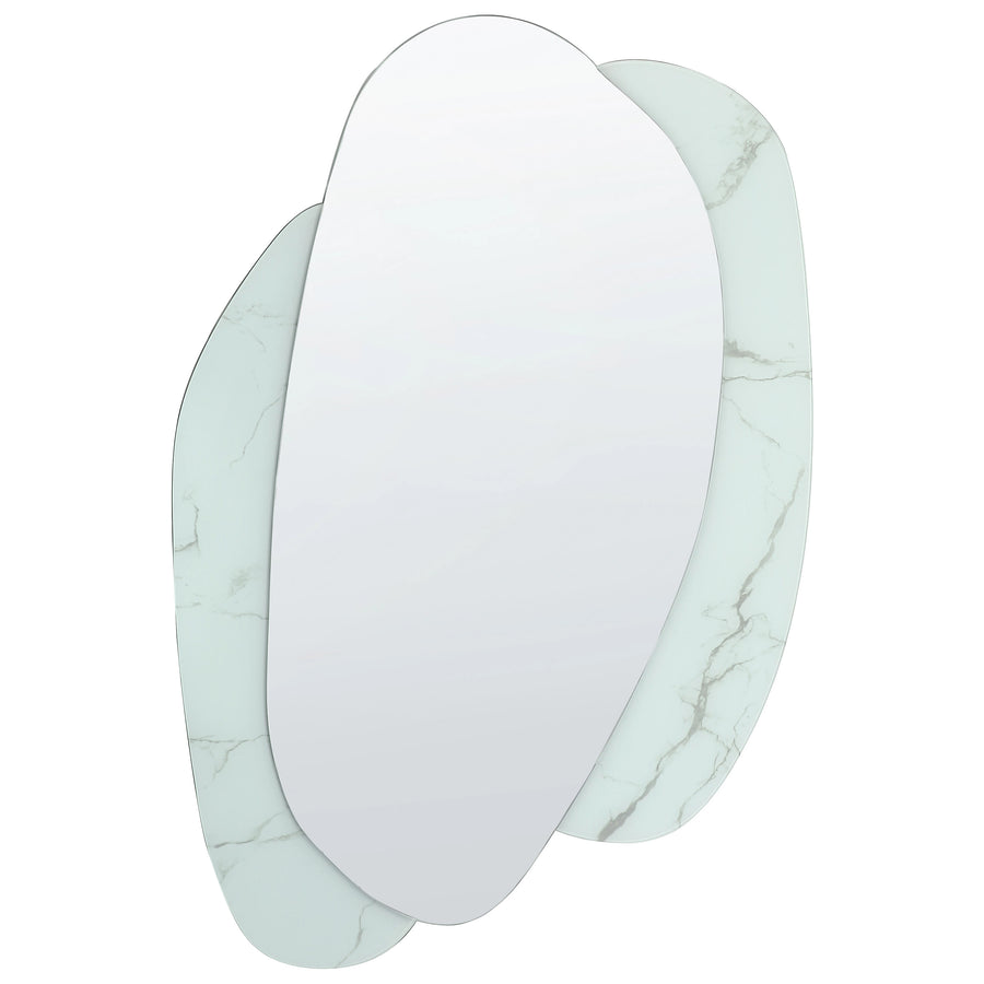 Wall Mirror Pannes Light Blue