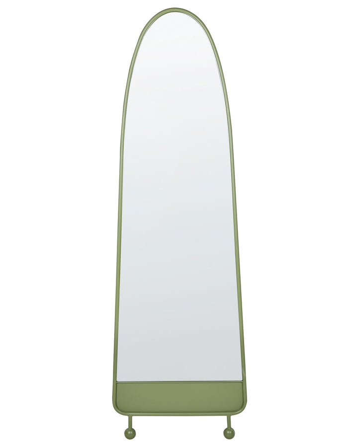 Wall Mirror Parnay Metal Olive Green