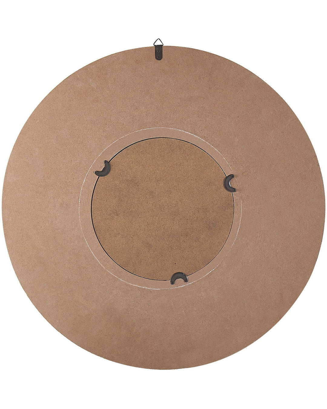 Wall Mirror Pomoro Fir Wood Light Brown