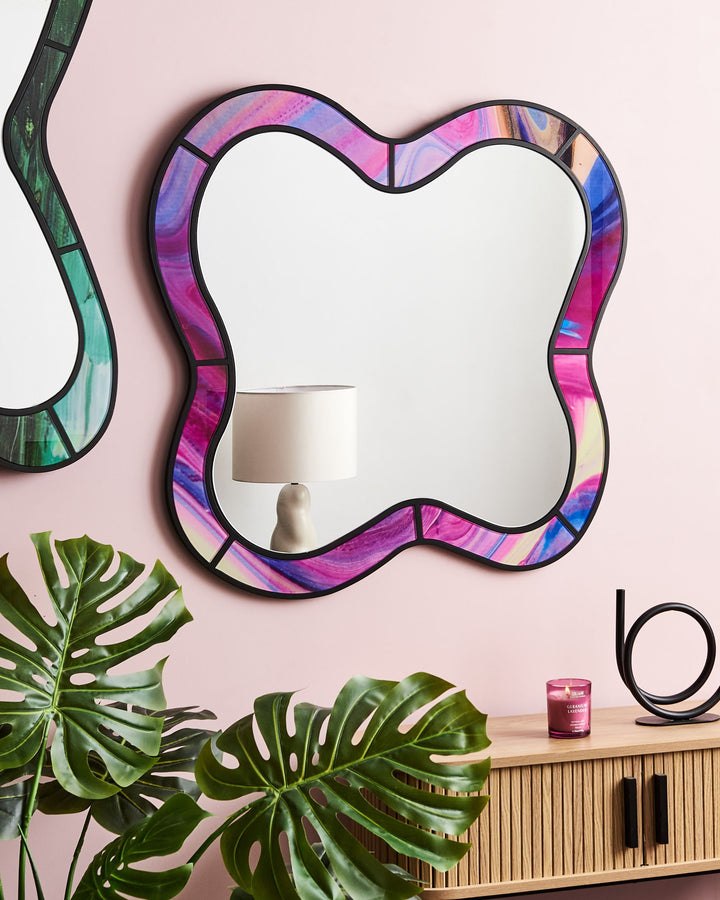 Wall Mirror Pulnoy Pink