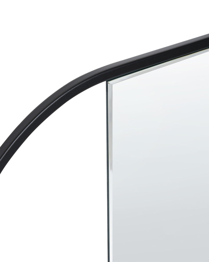 Wall Mirror Vallery Metal Black