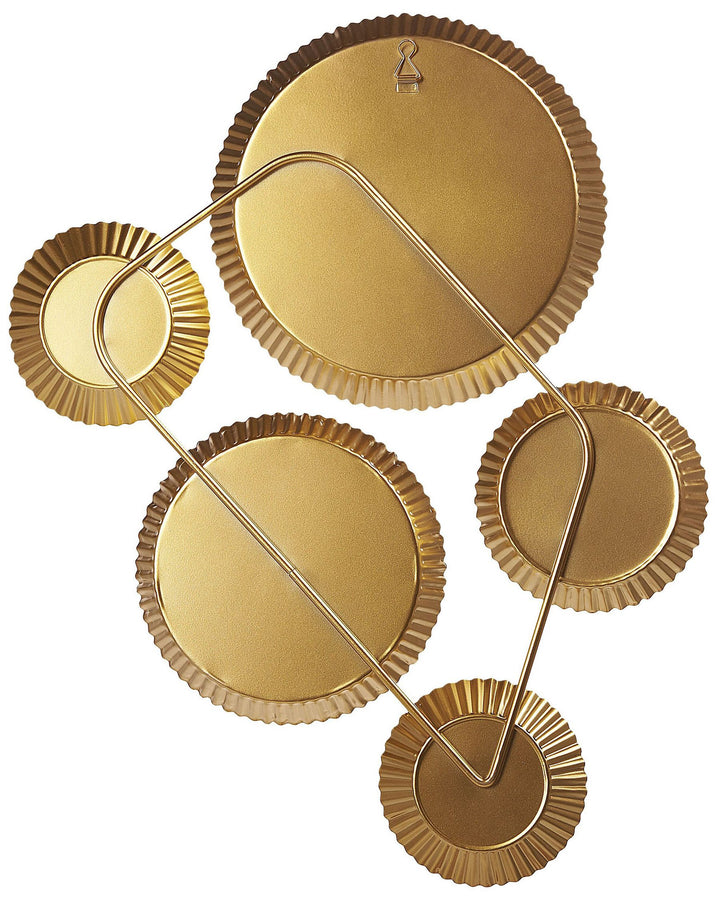 Wall Mirror Wattrelos Metal Gold