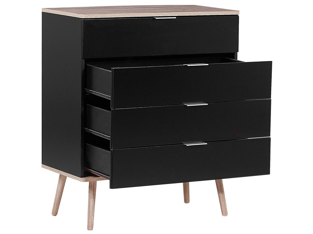 Nestor II 4 Drawer Chest Black