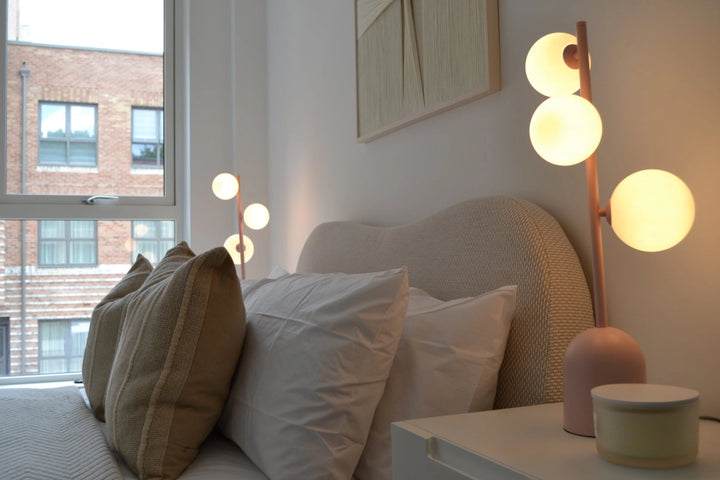 Wave Double Bed in Natural Weave