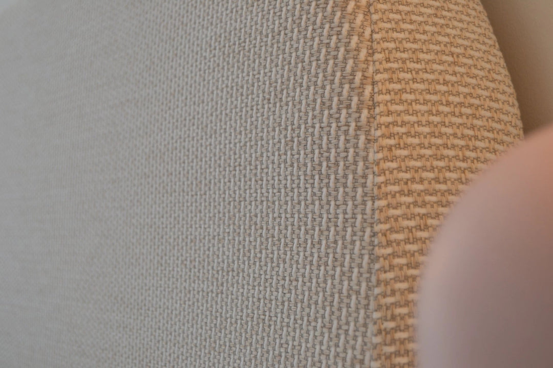 Wave Double Bed in Natural Weave