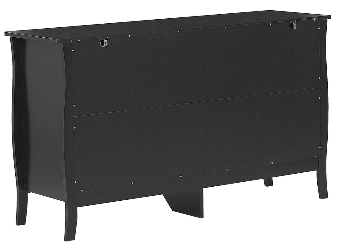 Morisini 6 Drawer Chest Black