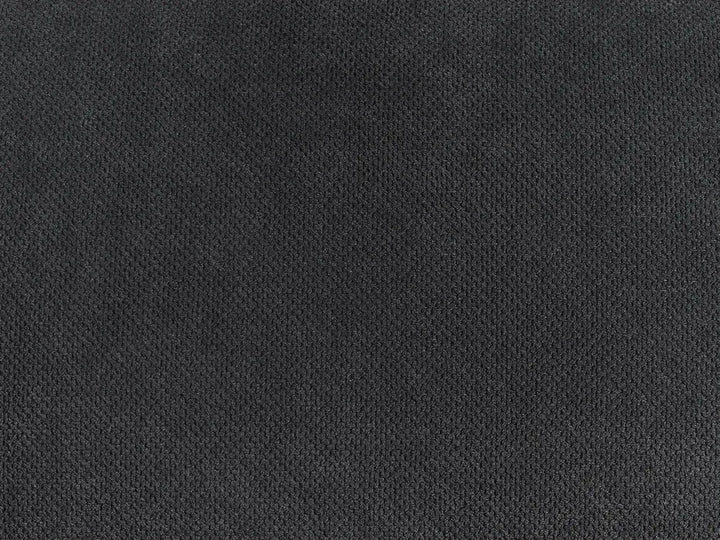 Sofa 3 Seater Fabric Black Shavera