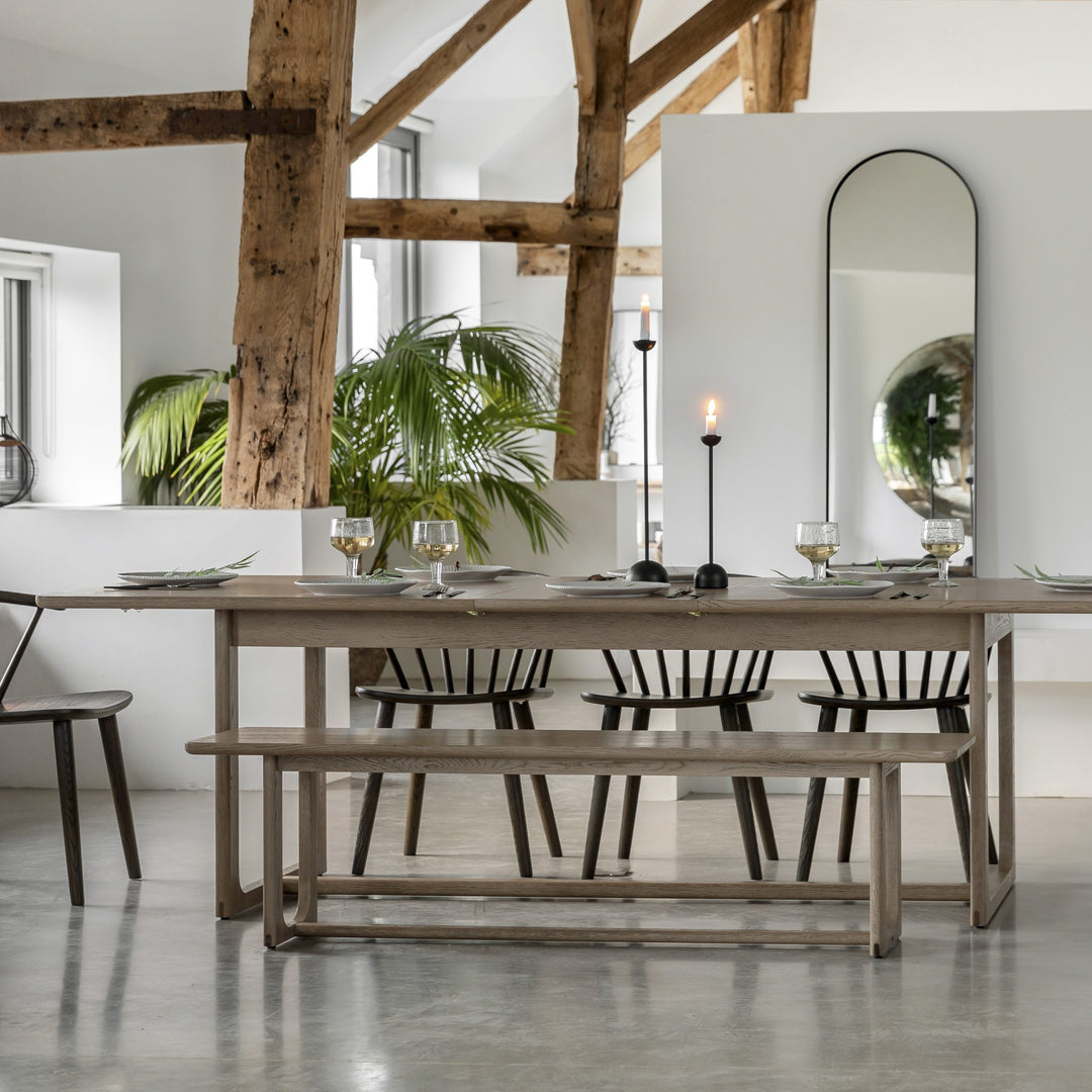 Craft Extending Dining Table Smoked