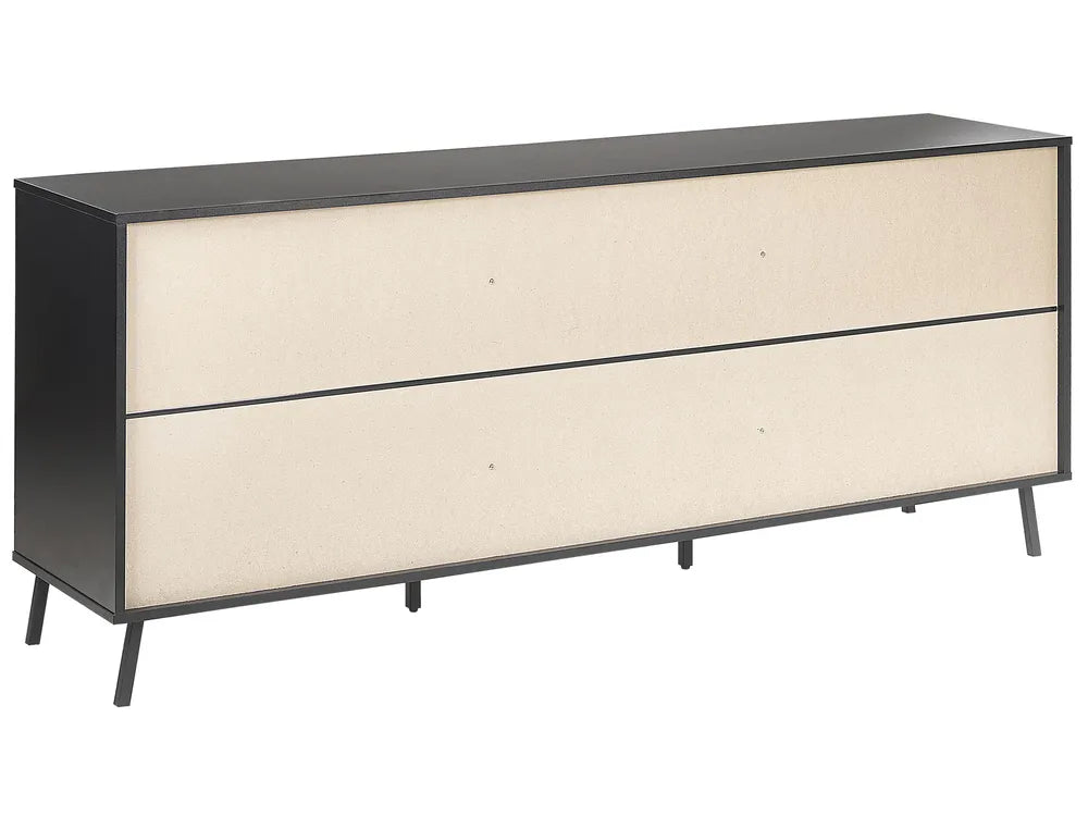 2 Door Sideboard Grey Concrete Effect Whetsel