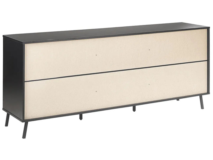 2 Door Sideboard Grey Concrete Effect Whetsel