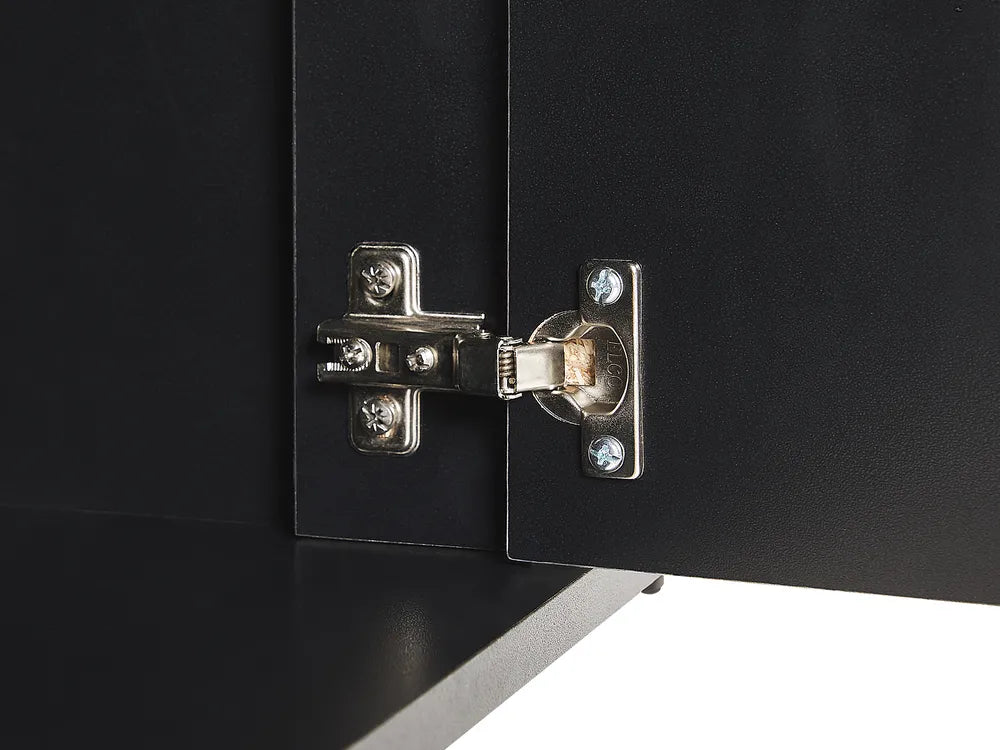 2 Door Sideboard Grey Concrete Effect Whetsel