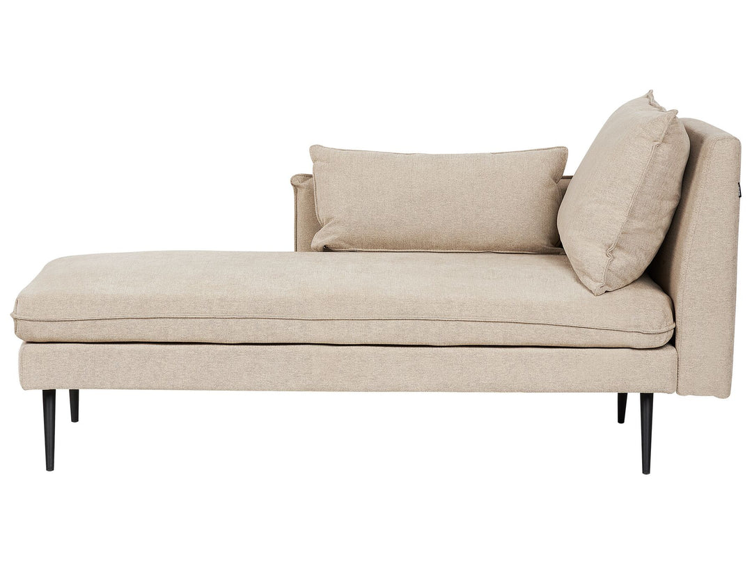 Yerres Right Hand Chaise Lounge Beige