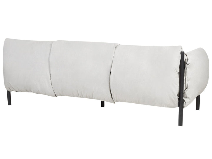 Esperia Garden Sofa 3 Seater Metal Grey