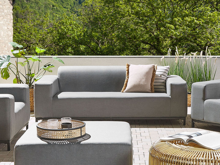 Rovigo Garden Sofa 3 Seater Grey