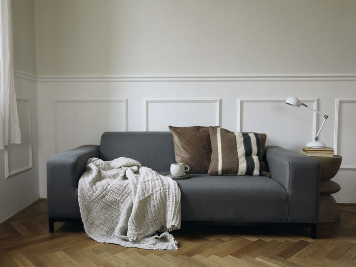 Rovigo Garden Sofa 3 Seater Grey