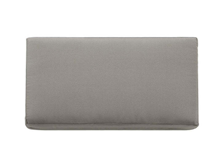 Salerno Garden Sofa 2 Seater Metal Dark Grey
