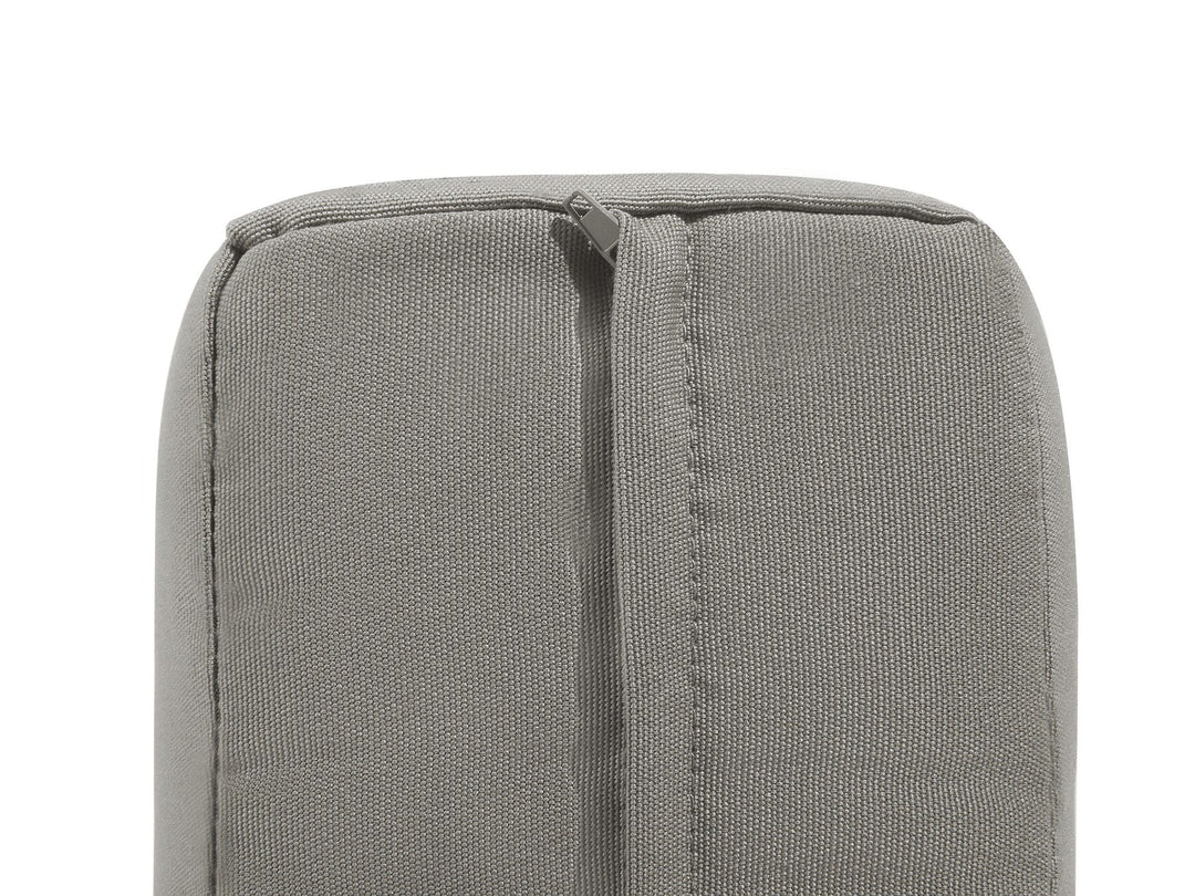 Salerno Garden Sofa 2 Seater Metal Dark Grey