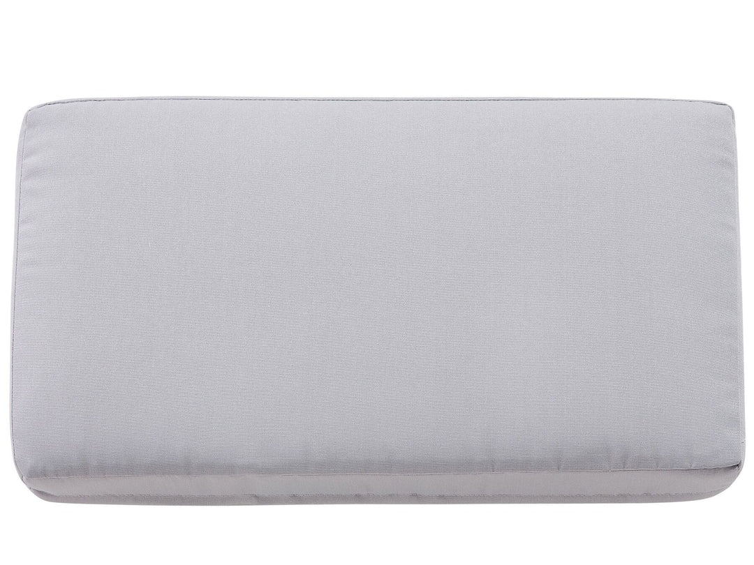 Salerno Garden Sofa 2 Seater Metal Light Grey