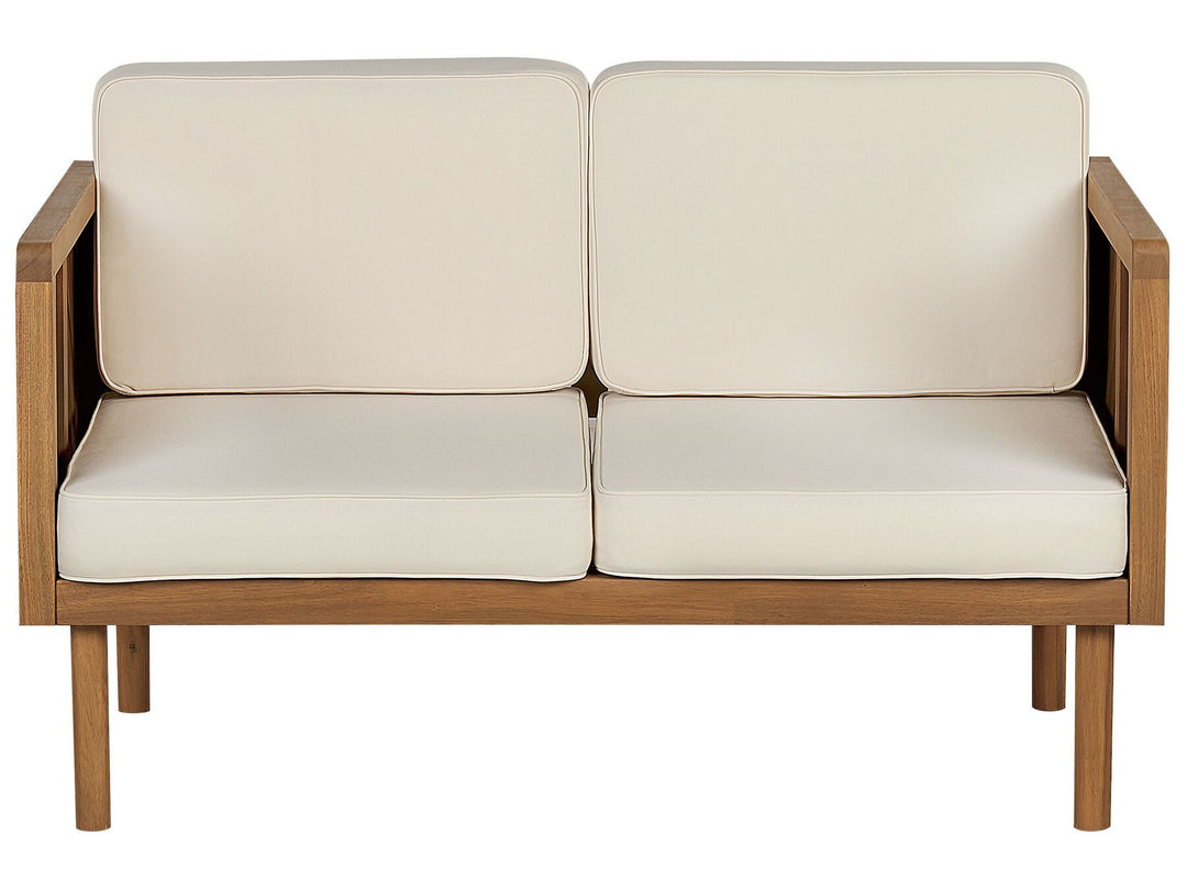 Baratti Garden Sofa 2 Seater Acacia Wood Brown