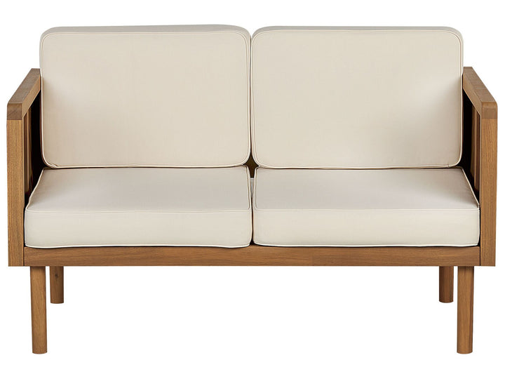 Baratti Garden Sofa 2 Seater Acacia Wood Brown