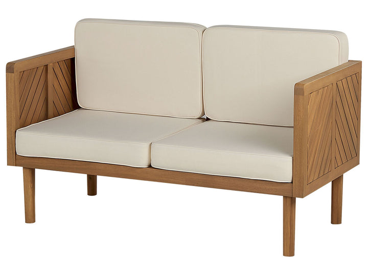 Baratti Garden Sofa 2 Seater Acacia Wood Brown
