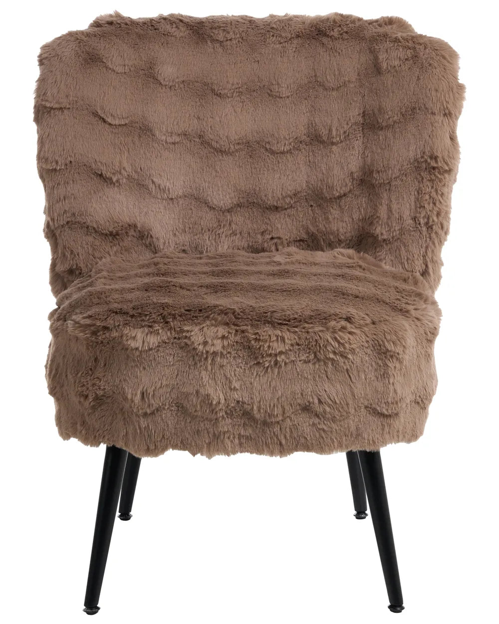 Cosy light brown armchair