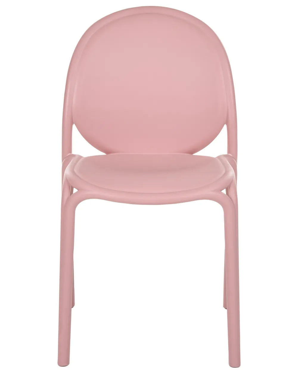 Set of 4 Garden Chairs Pink Torron