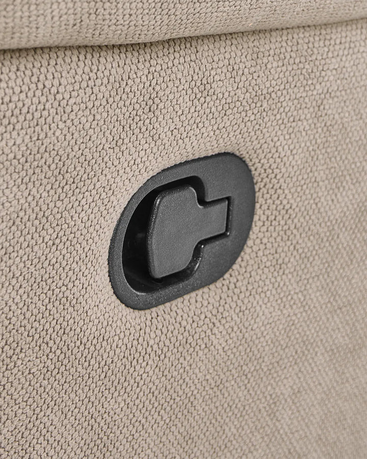 Recliner Chair Fabric Taupe Caynemore