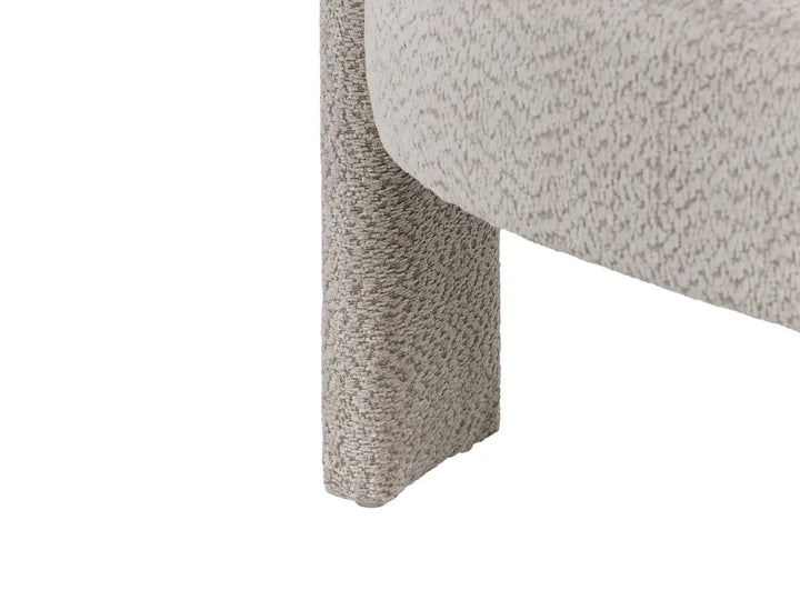 Living Room Set 4 Seater Chenille Light Beige Wildee