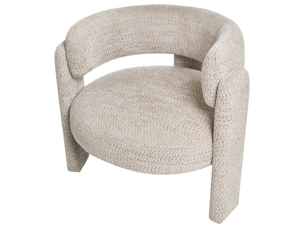 Living Room Set 4 Seater Chenille Light Beige Wildee