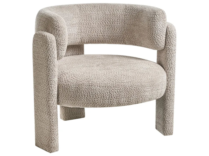 Living Room Set 4 Seater Chenille Light Beige Wildee