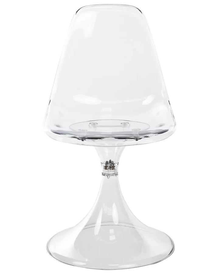 Set of 2 Dining Chairs Transparent Hendina