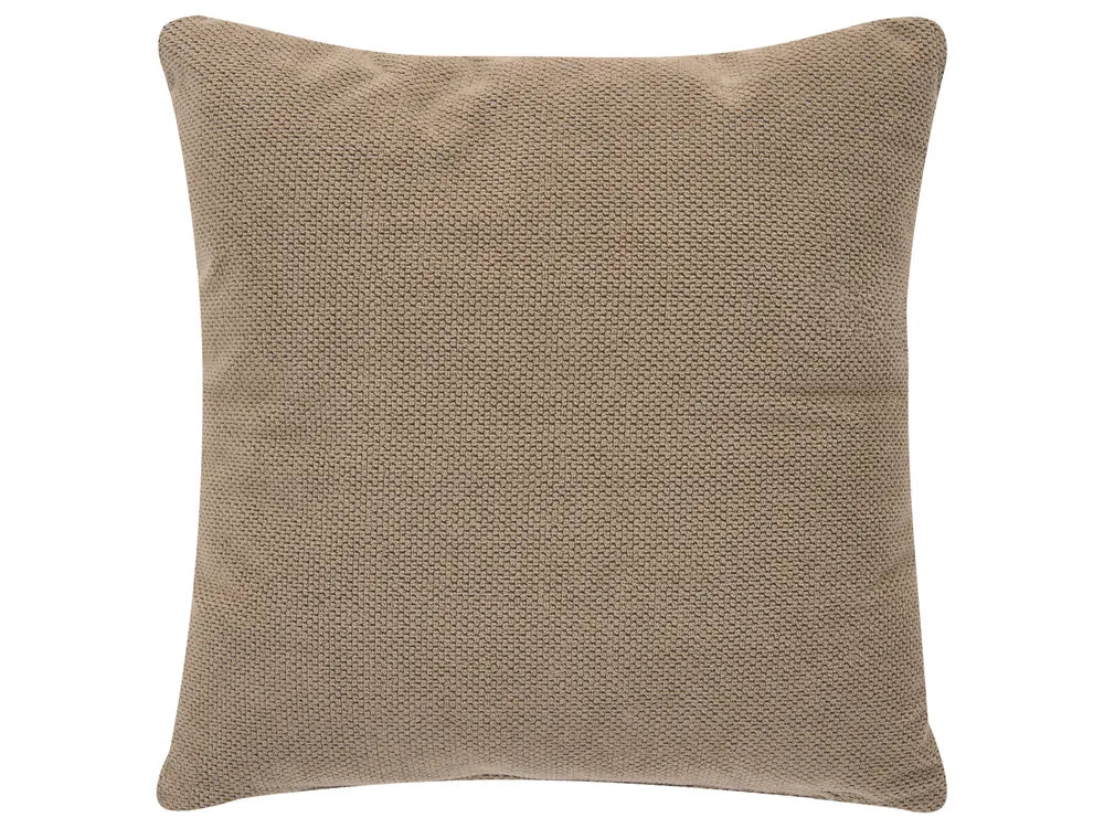 Modular Corner Sofa 3 Seater Fabric Brown with Ottoman Right Hand Simonsen