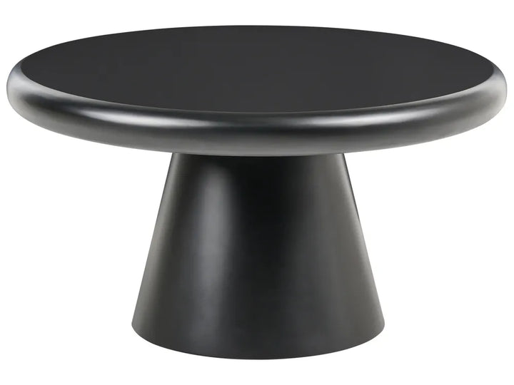 Black Coffee Table Mamawi with Modern Sculptural Design