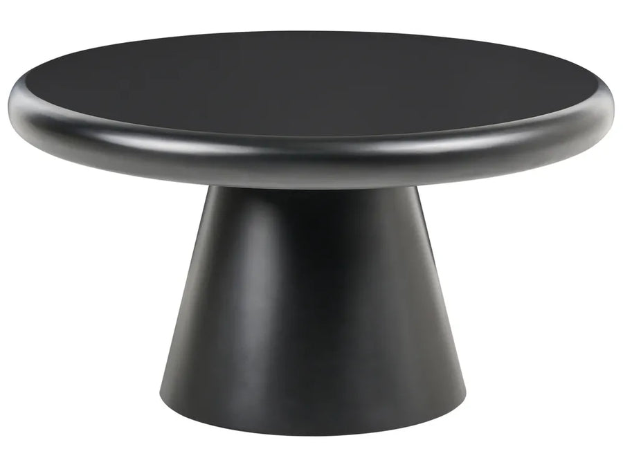 Black Coffee Table Mamawi with Modern Sculptural Design