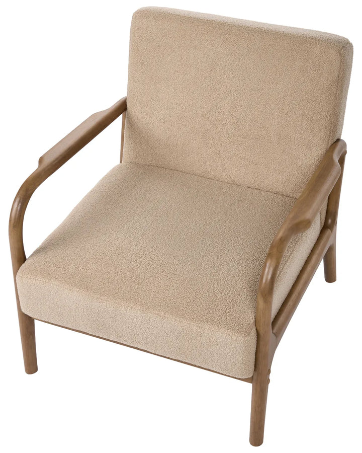 Armchair Boucle Beige Davey