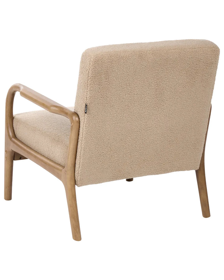 Armchair Boucle Beige Davey