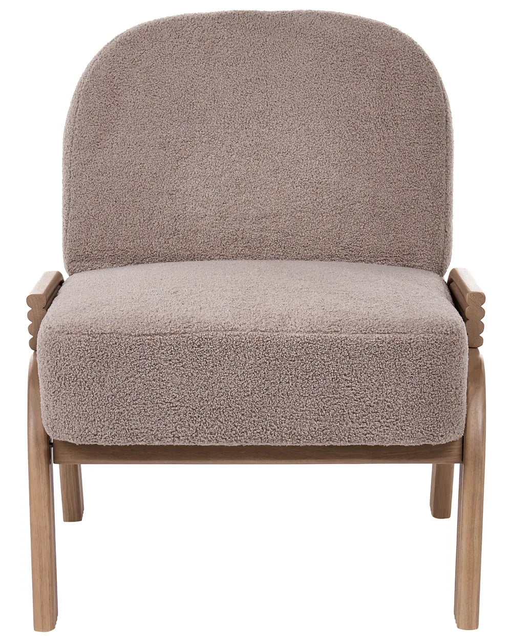 Armchair Boucle Taupe Jeremie