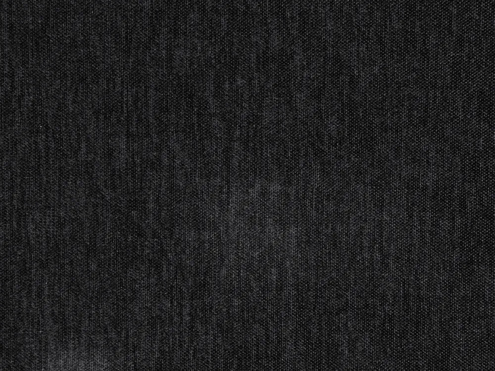 Sofa Bed 3 Seater Chenille Black Kaylle